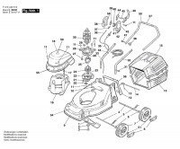 Qualcast F 016 L80 511 Eco-Power 4000 Lawnmower Eco-Power4000 Spare Parts